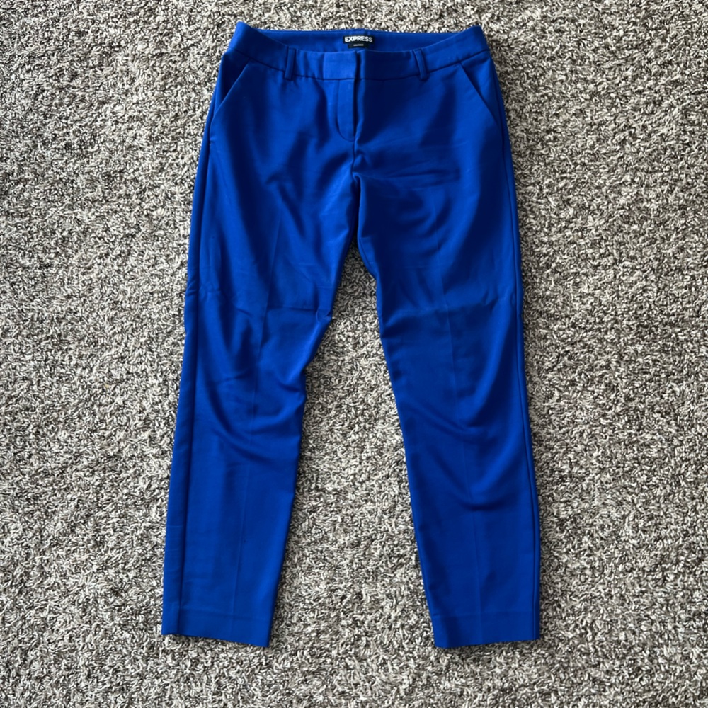 Express | Columnist Ankle Blue Pants